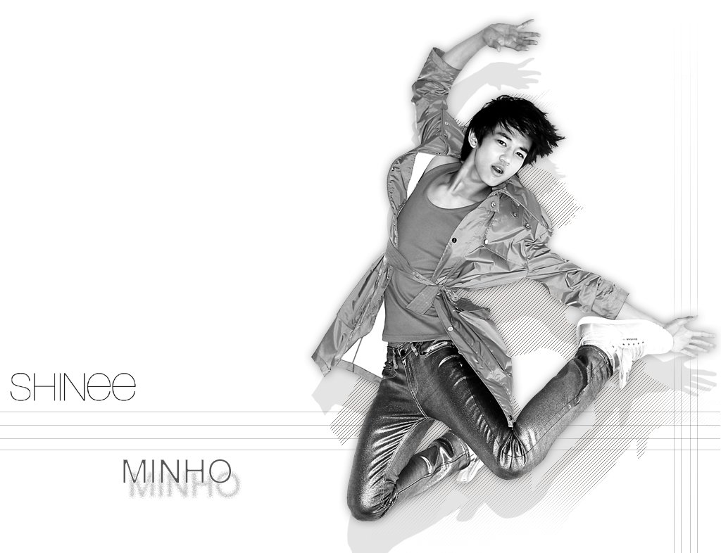 Shinee Wallpaper Minho By Browneyedfairy23