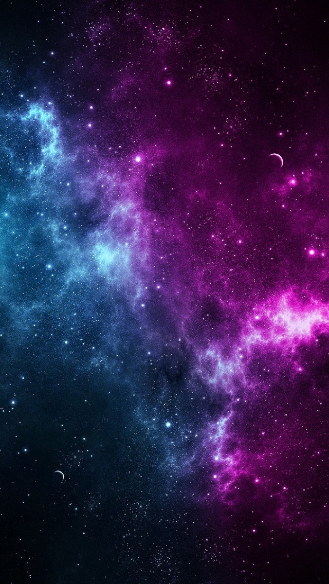 Nebula Stars Plas iPhone Wallpaper
