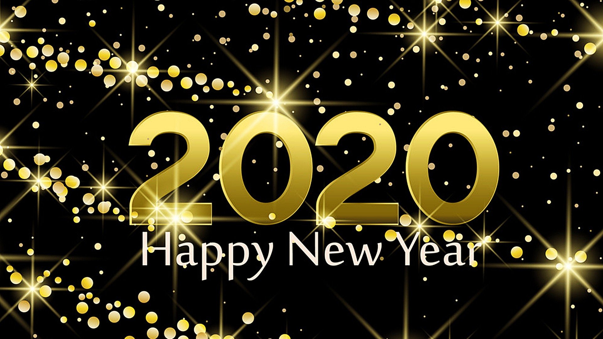 Happy New Year 2020 Desktop HD Wallpaper 45545   Baltana