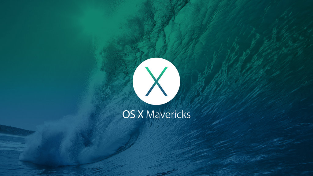 Os X Mavericks Wallpaper 1080p Mac Logo By