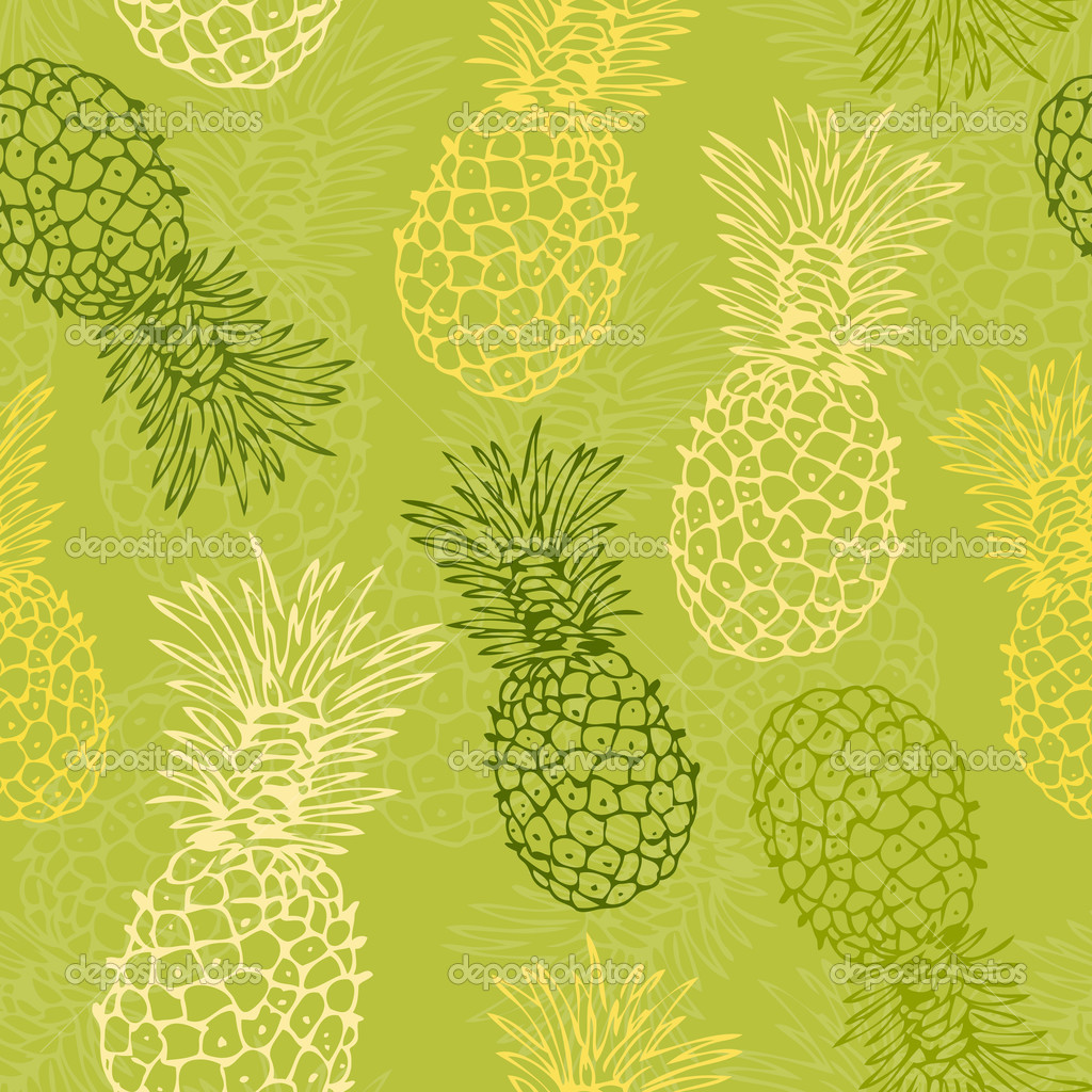 Pineapples Background Background with pineapple