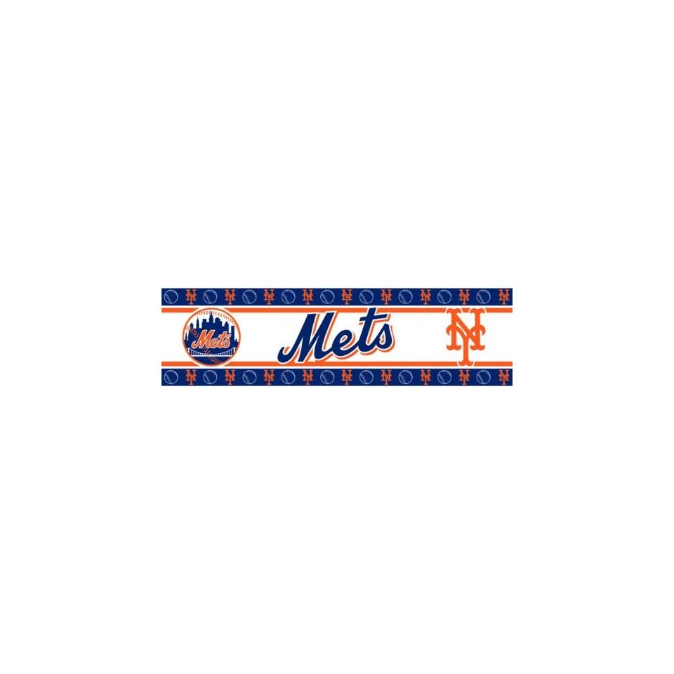 New York Mets NY Kids Wallpaper Border Sports Outdoors 960x960