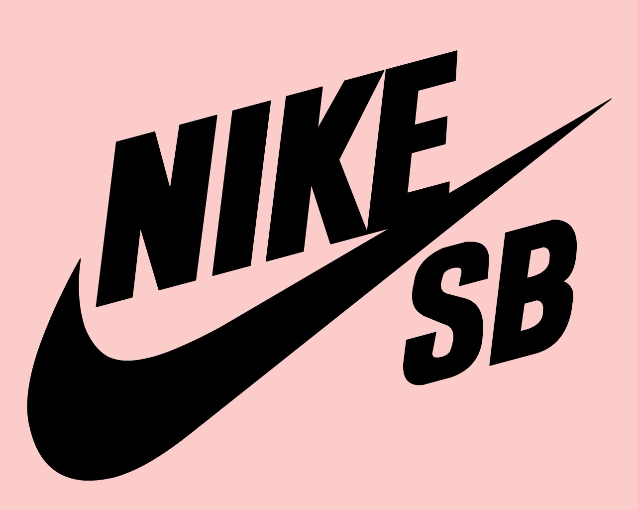 Pink Nike Sign Wallpaper Sb