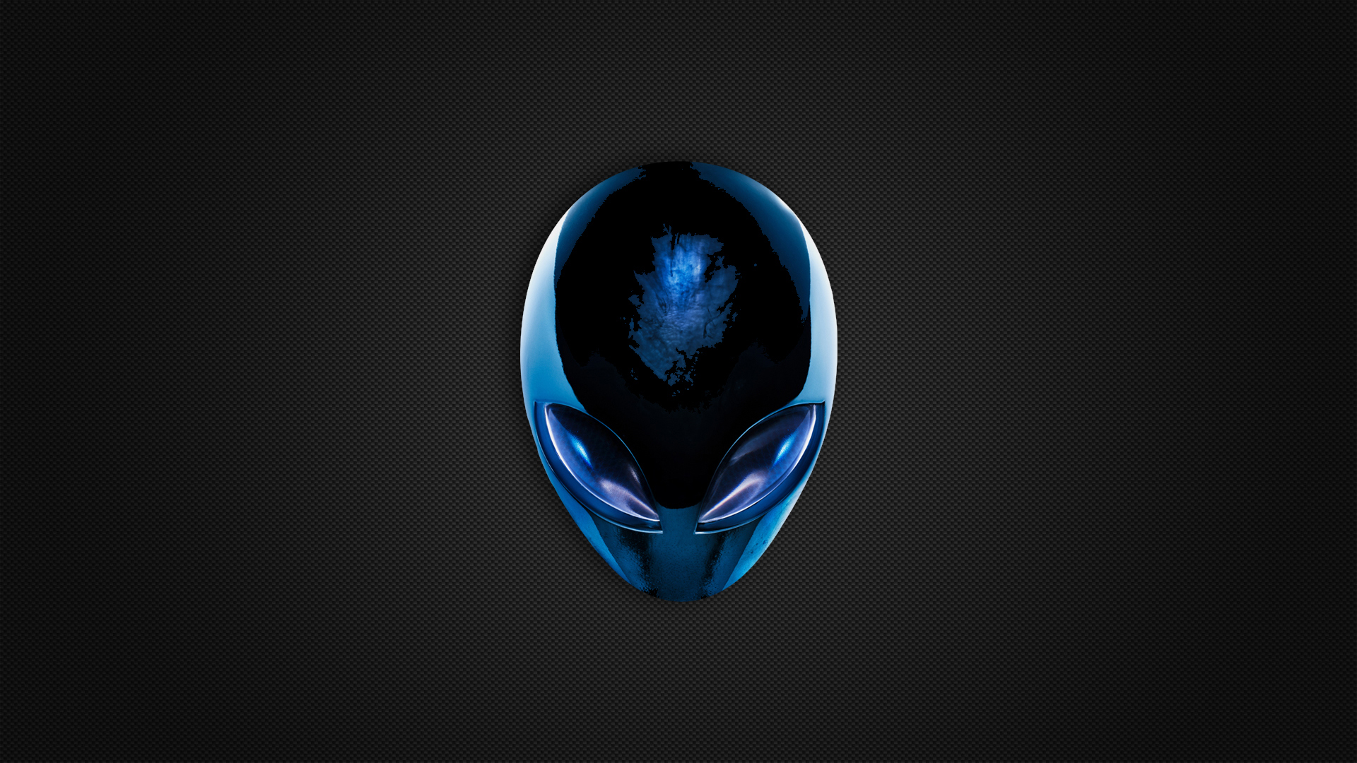 alienware dark blue logo background hd 1920x1080 1080p wallpaper