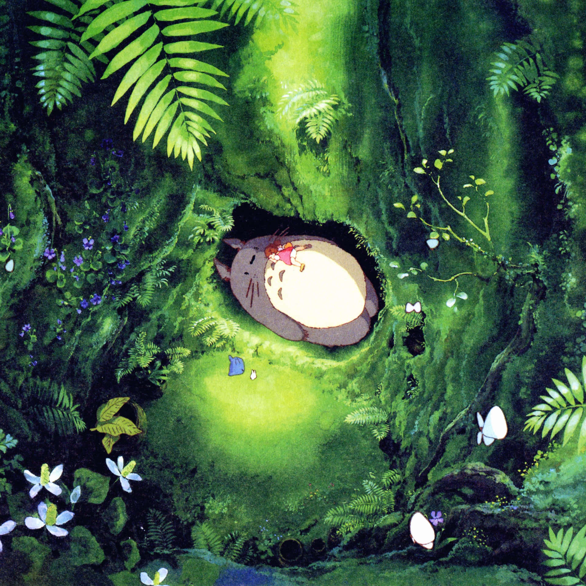 Green Anime Wallpaper