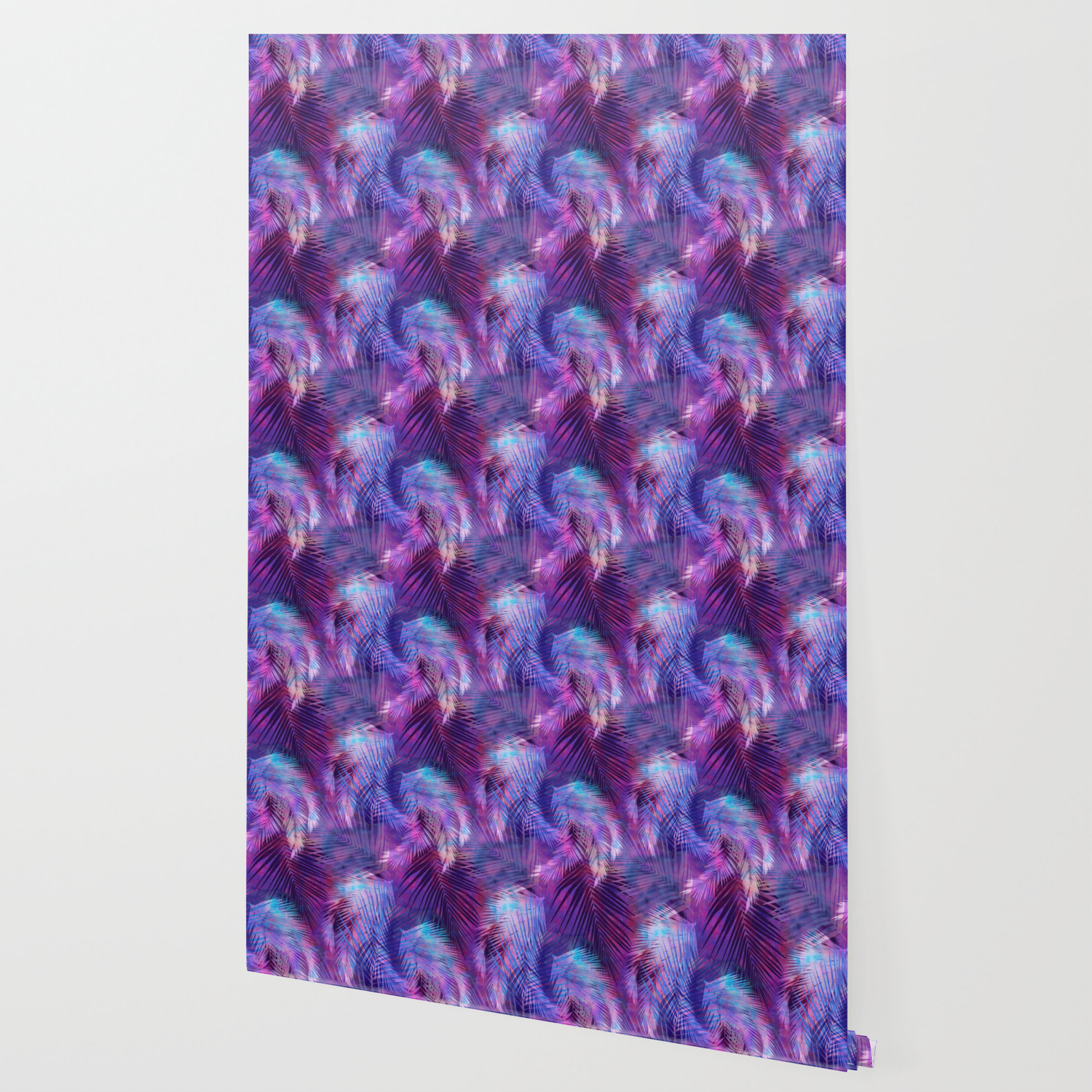 Tamarindo Tropic Purple Wallpaper By Schatzibrown Society6
