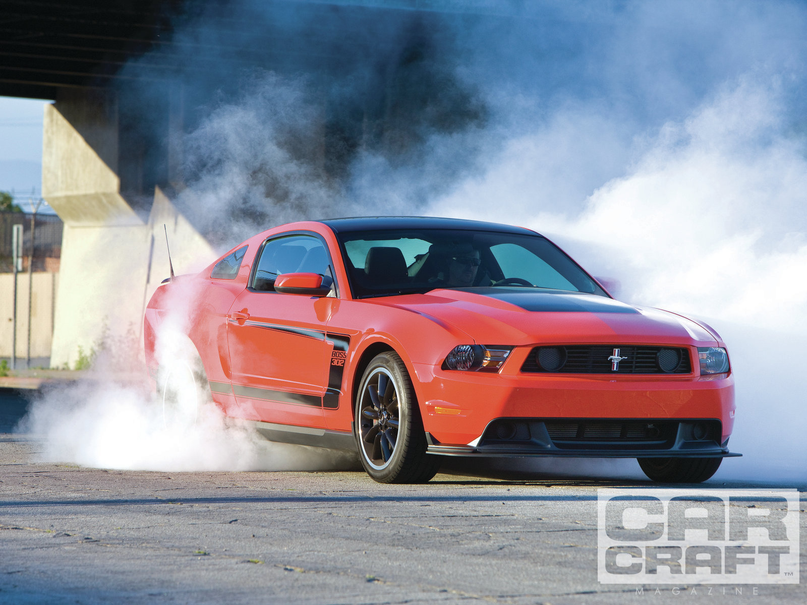 Mustang Burnout Wallpaper HD Ford American Muscle