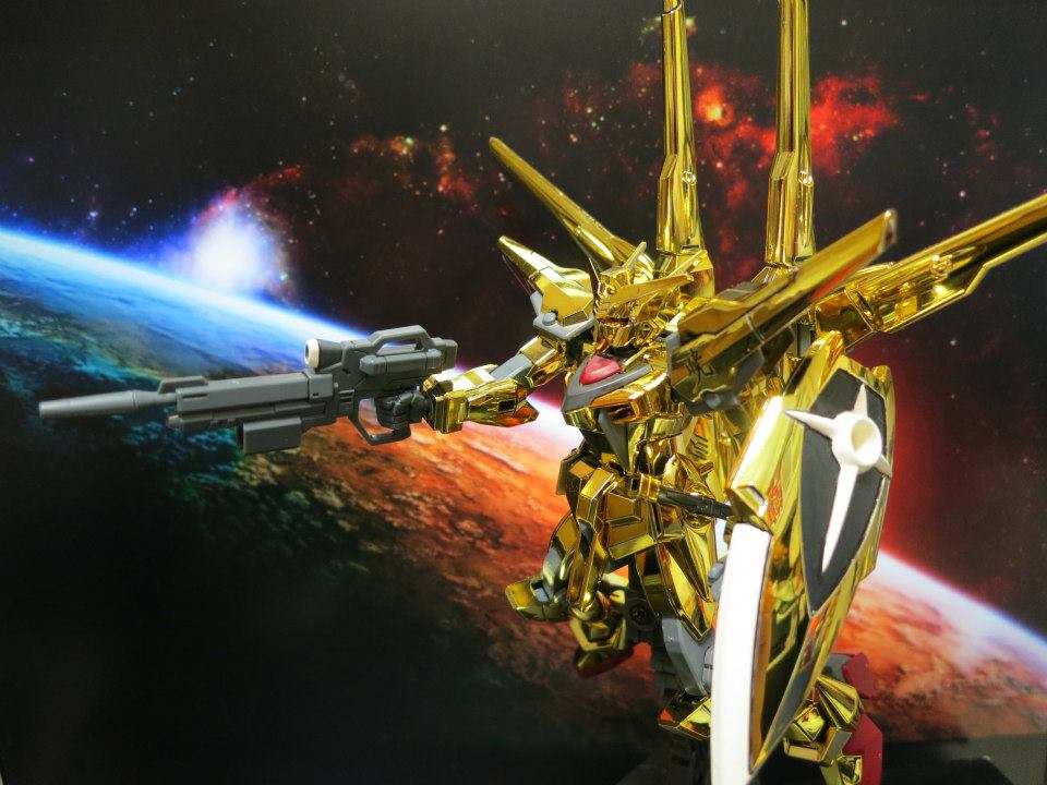 Hg Shiranui Akatsuki Gundam Orb Modeled By My Gunpla