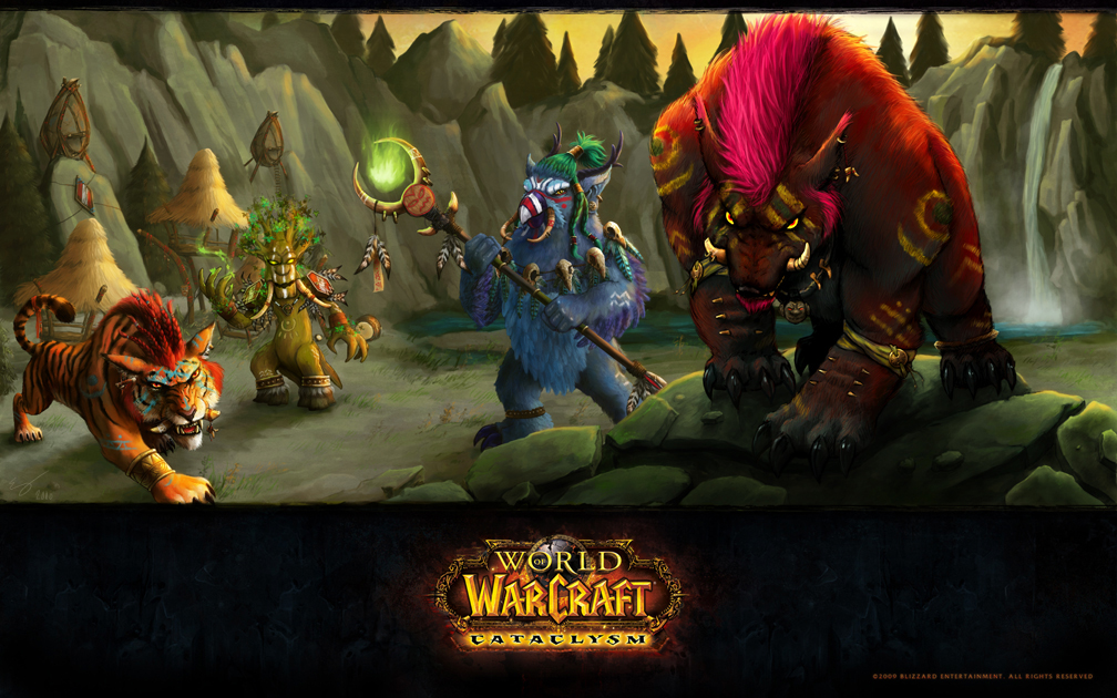 Troll Druid Wallpaper Wow Forms By