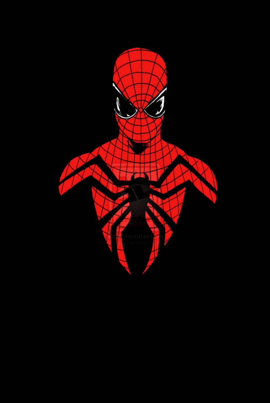 Download Spiderman Logo HD wallpaper for iPhone 6 6s altimage   Wallpaper ponsel Kartun