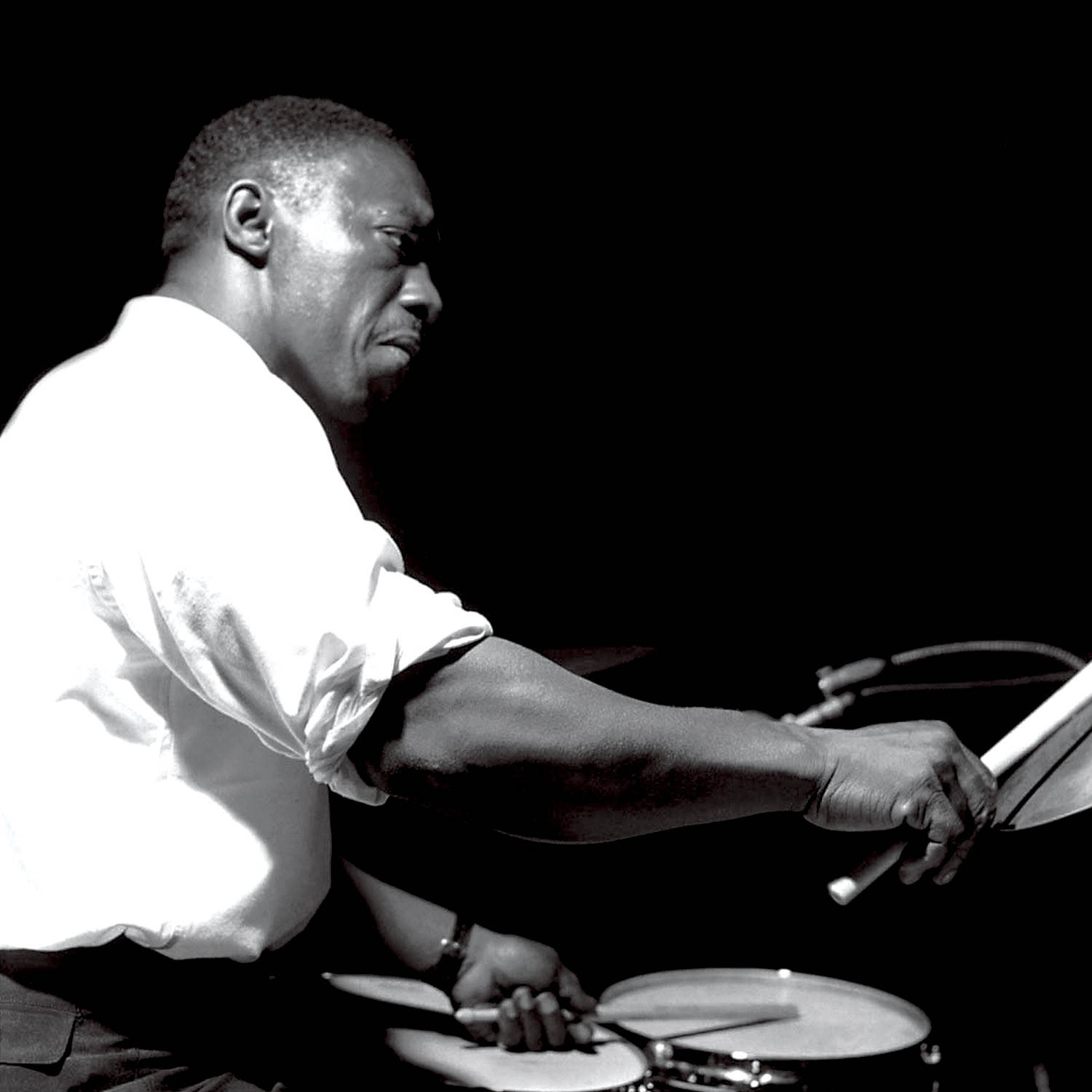 Art Blakey Aesthetic Portrait Photography Wallpaper