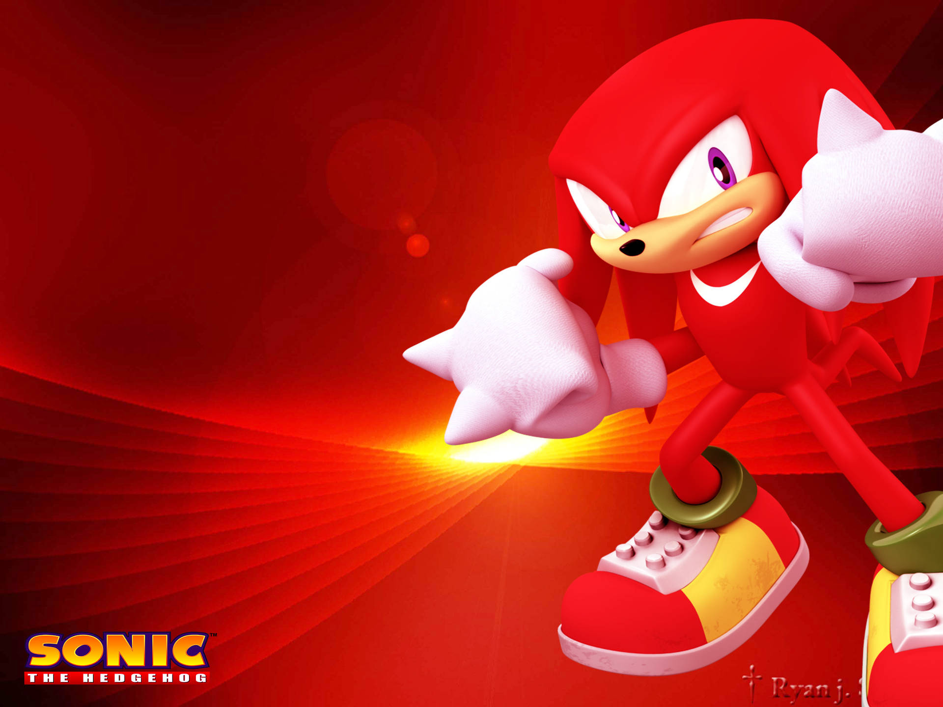 Knuckles The Echidna Wallpaper