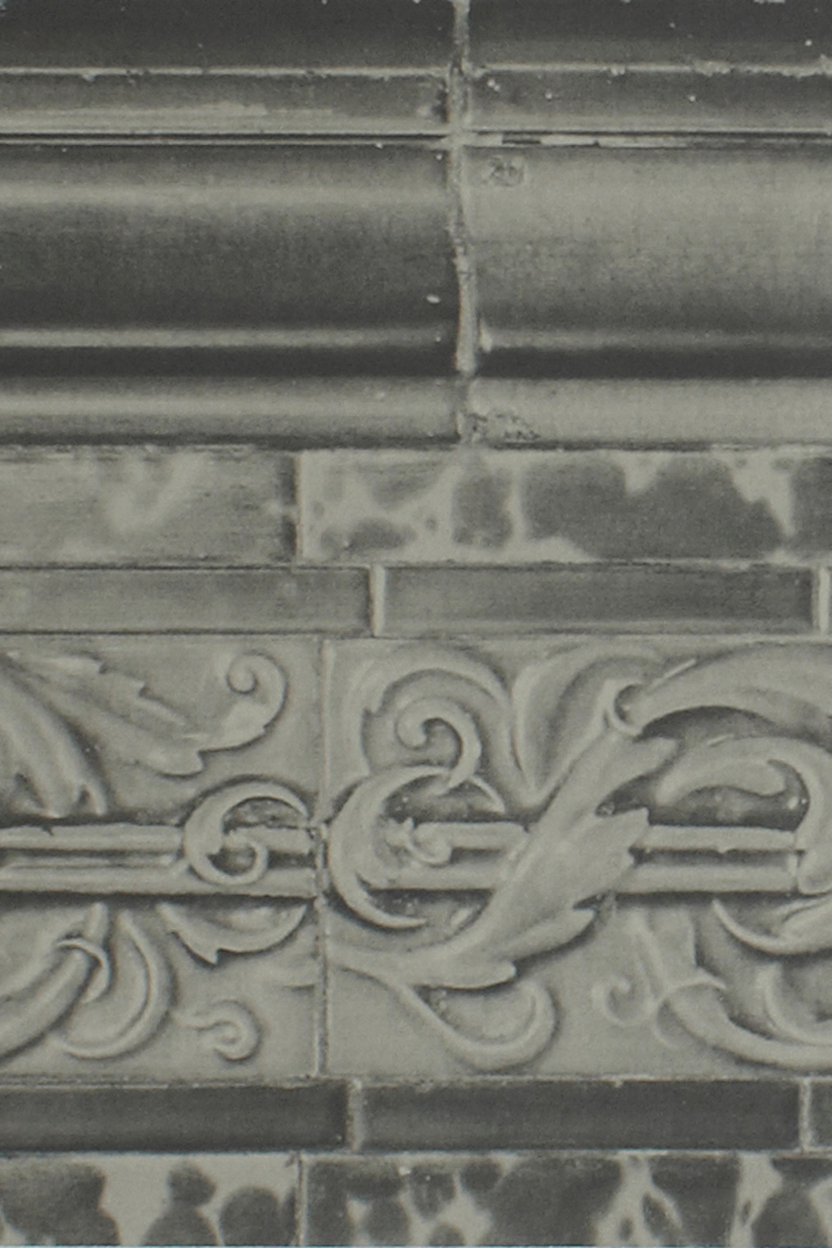 Free download New Cross Tile Wide Wallpaper Border Grey Monument