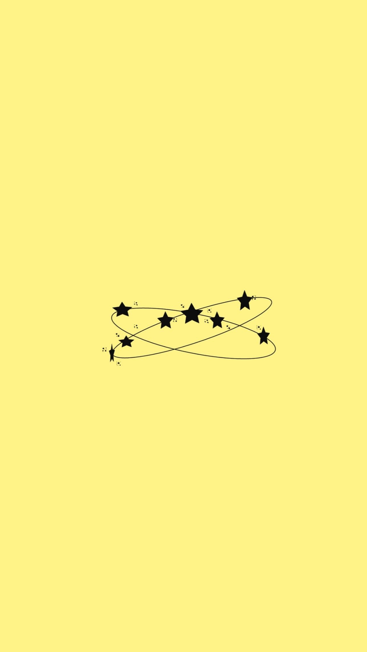 Yellow iPhone Aesthetic Wallpaper