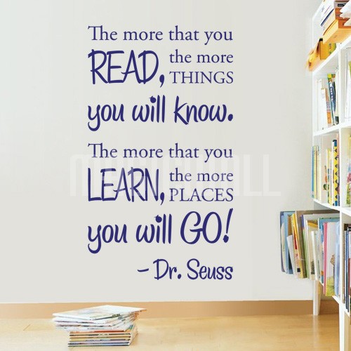 Free download Wall Decals Dr Seuss More Things You Will Know Wall ...
