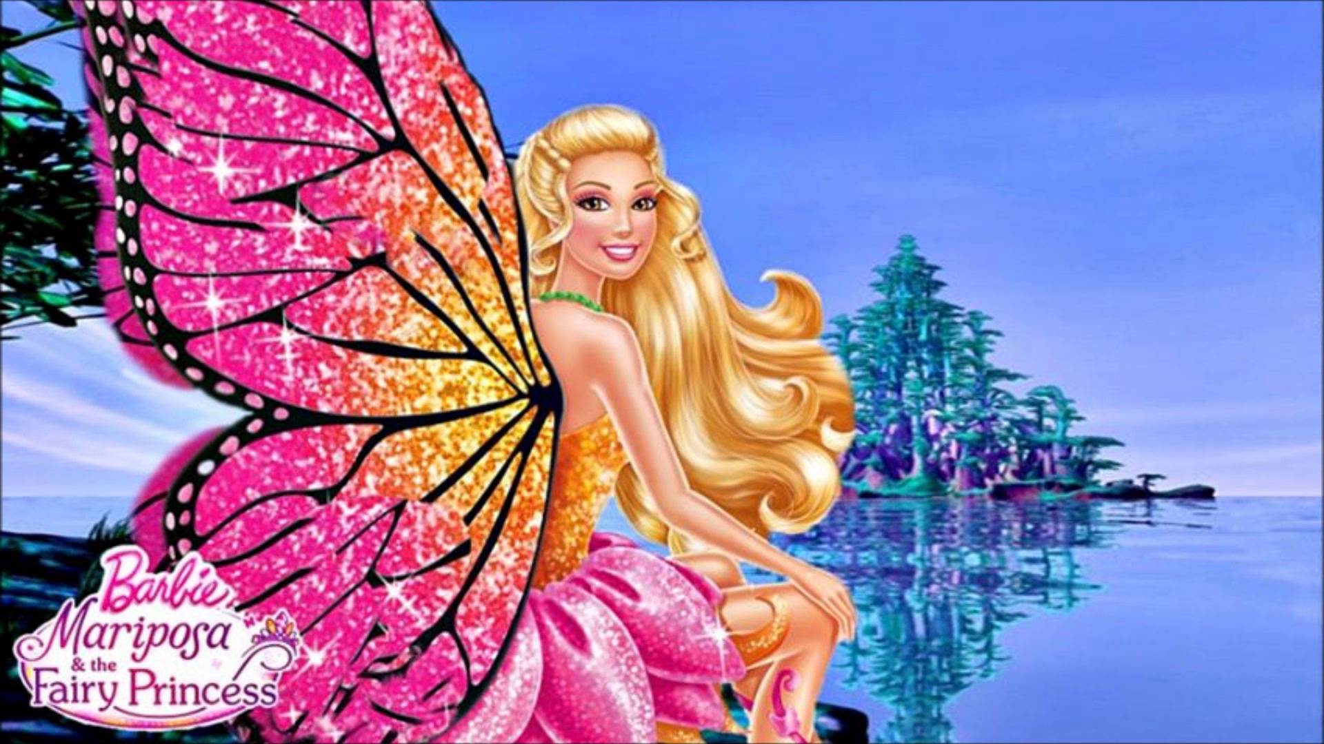 Princess Barbie Mariposa And The Fairy Wallpaper