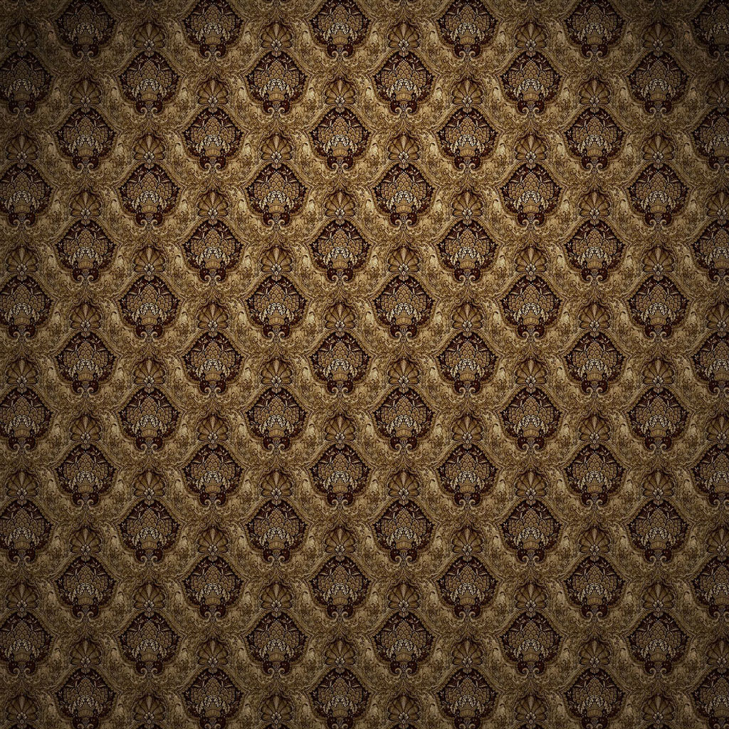 Gold Pattern iPad Wallpaper Background and Theme 1024x1024