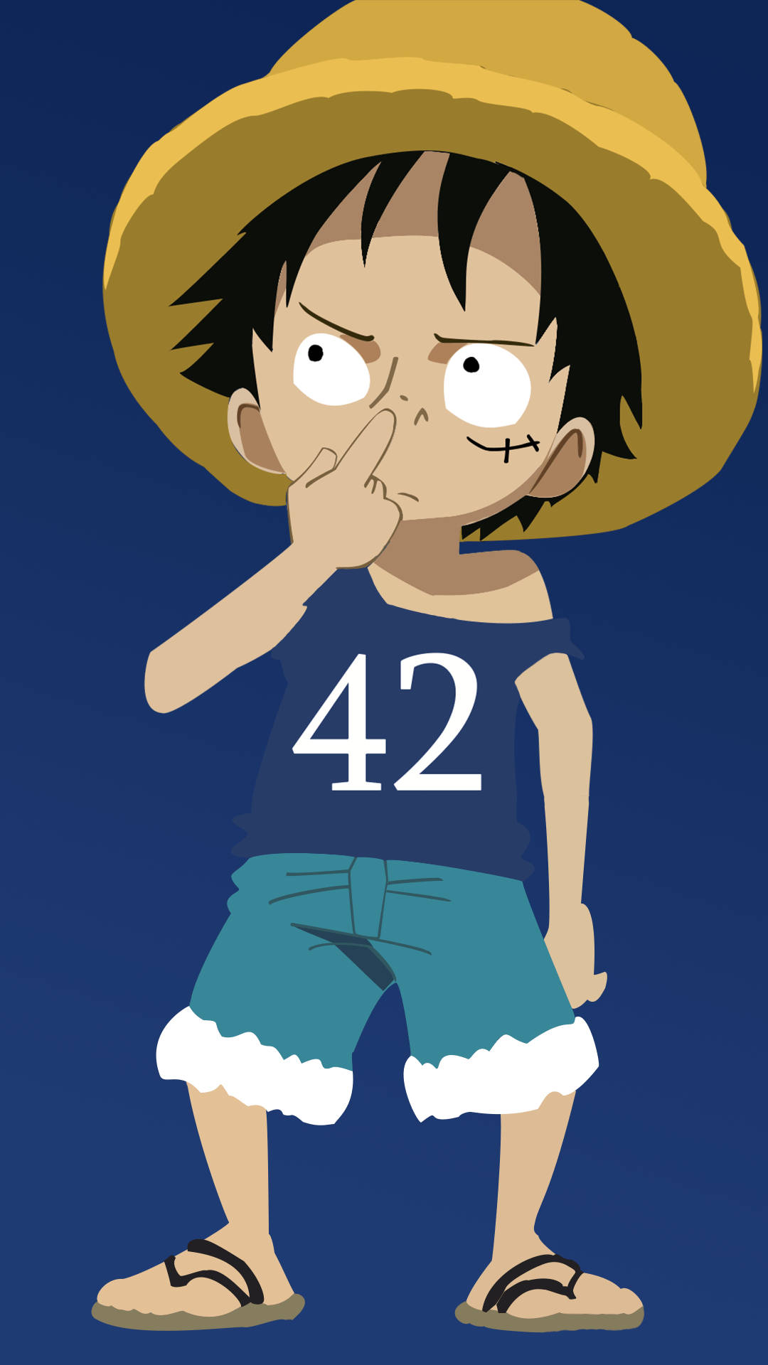Luffy Funny Wallpaper