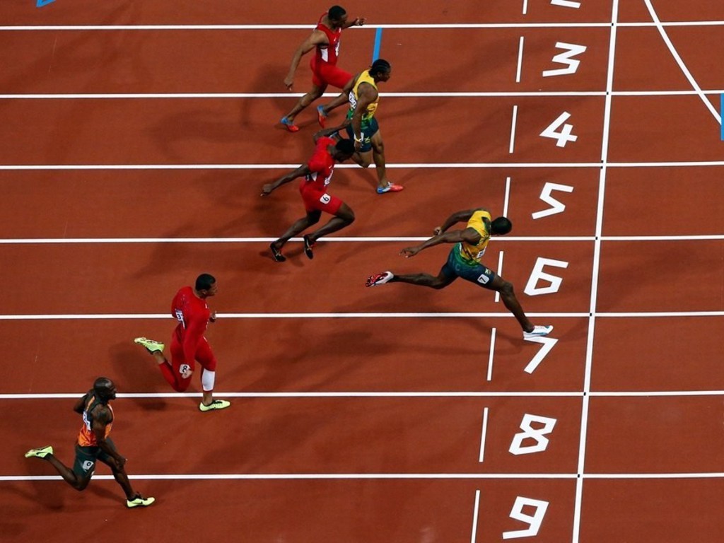 Athletics Usain Bolt Olympics Wallpaper Allwallpaper In