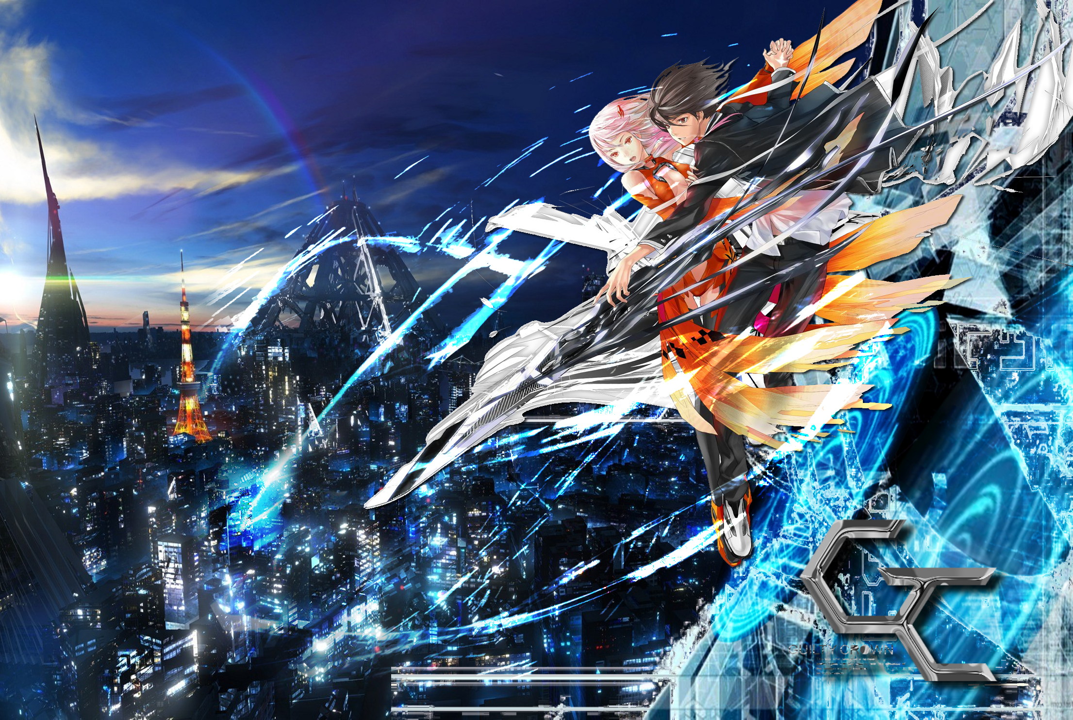 Guilty Crown Wallpaper By Lazyaznkid