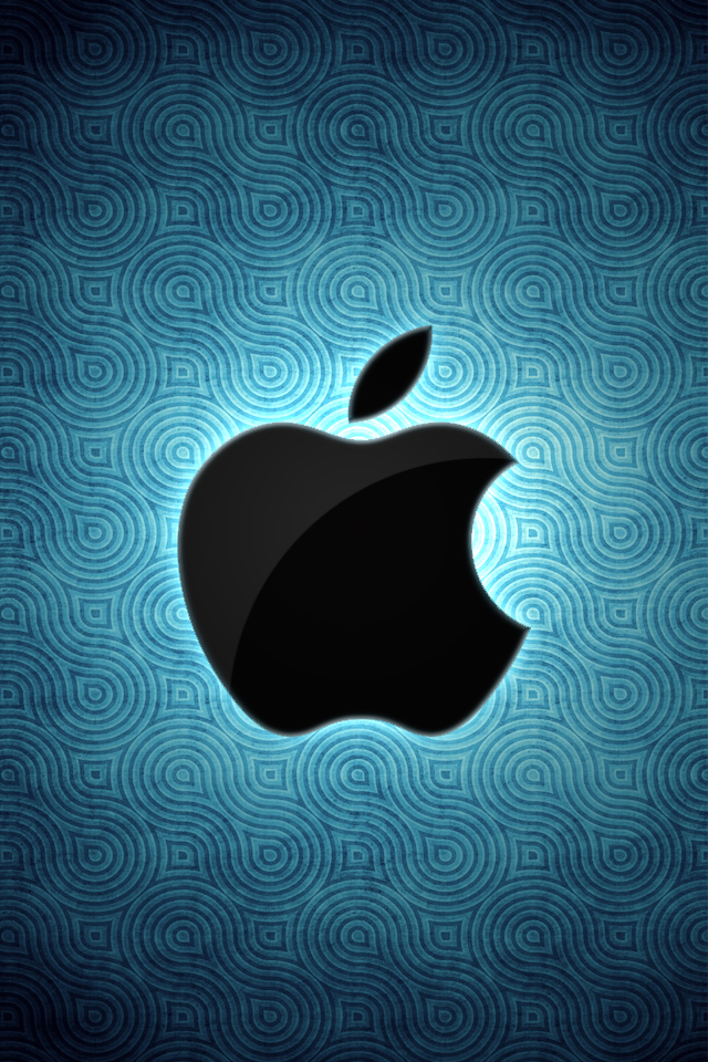 Blue Apple Ipod background by Duard1911 on