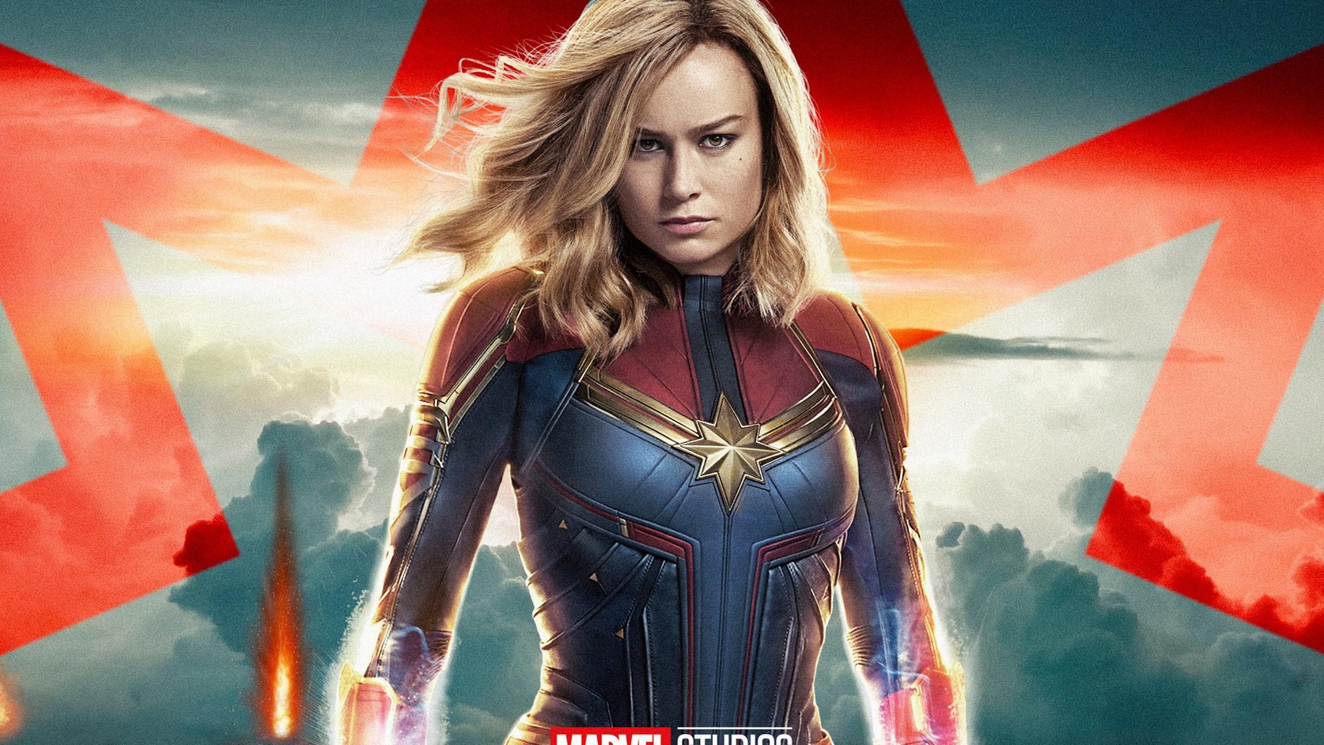 Captain Marvel Wallpaper Movie Poster HD