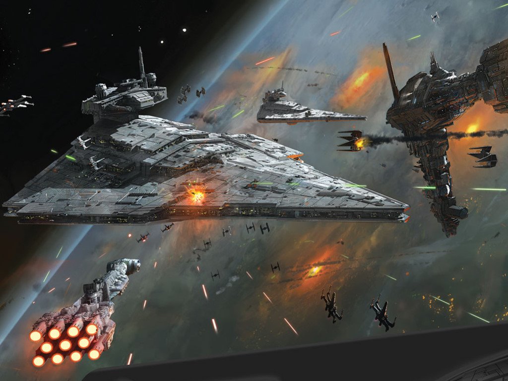 My Wallpaper Star Wars Armada Battle