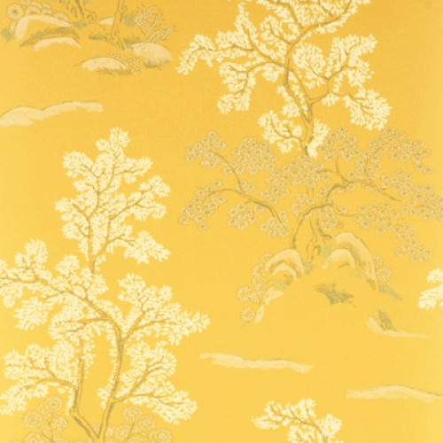 Home Gp J Baker Oriental Tree Pale Aqua Wallpaper