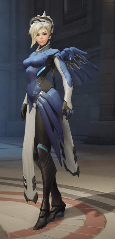 Mercy Cobalt Wallpaper