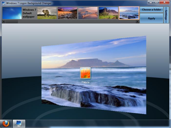 Free download Logon Background Changer Customize your screen