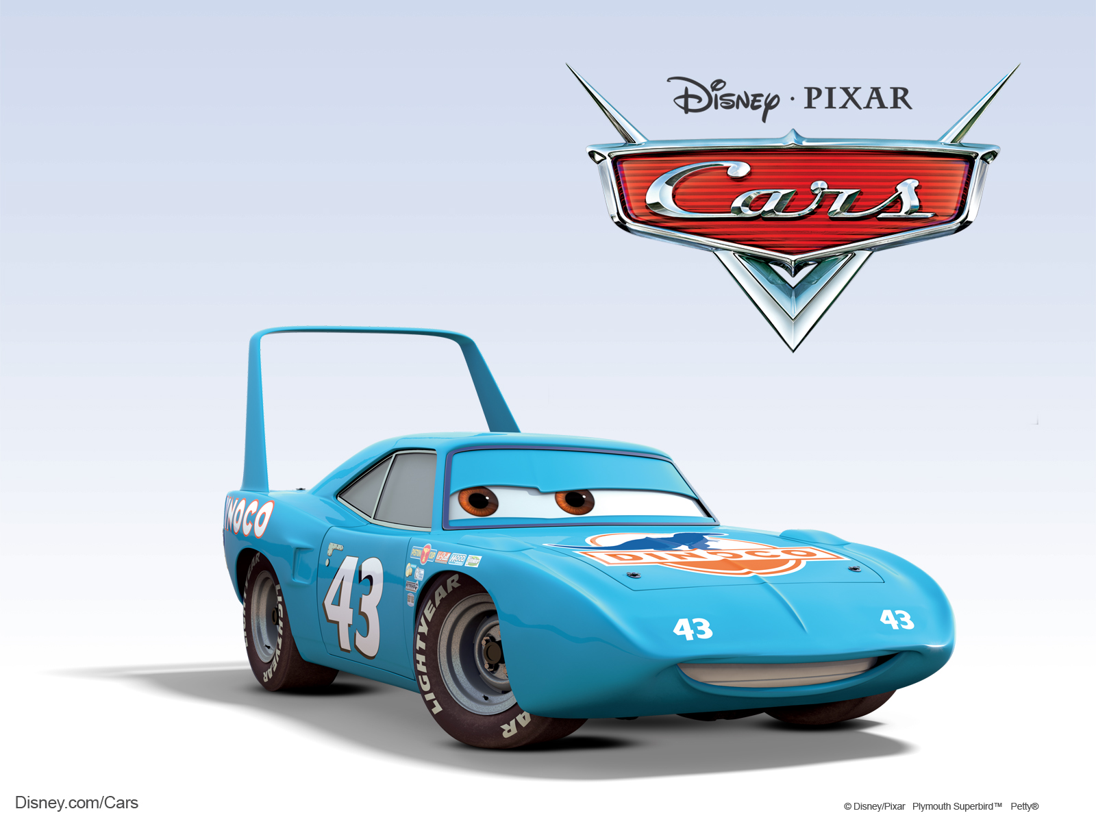 King the Race Car from Disney Pixar Movie Cars wallpaper   Click