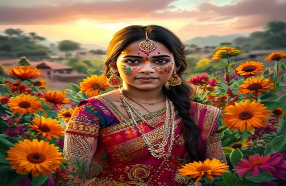 Indian Girl Wallpaper