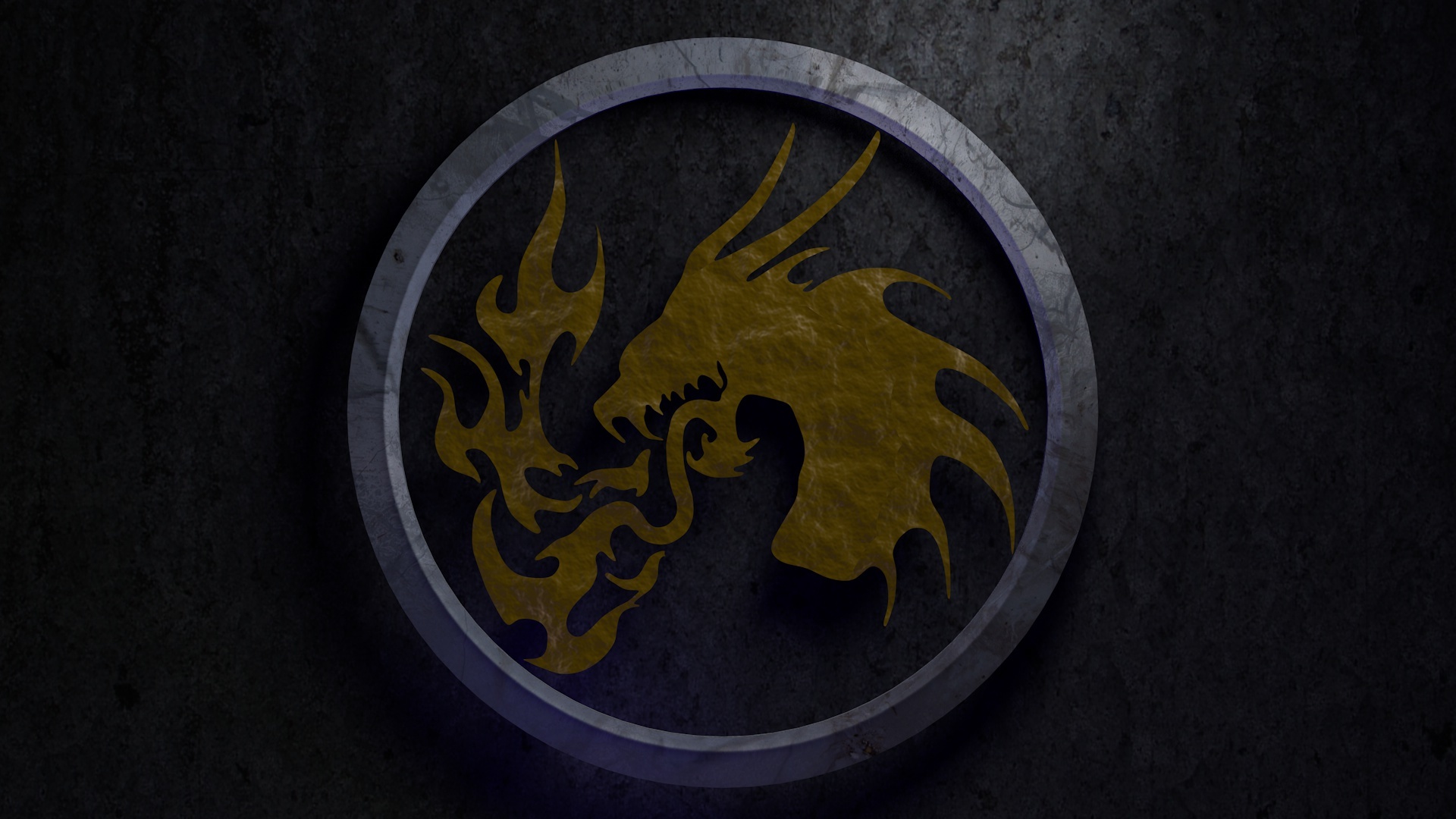 Dragon logo Wallpaper 44647 1920x1080
