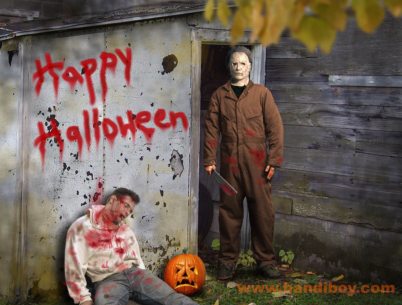 Happy Halloween Jason Movie Horror Wallpaper StylishHDwallpaper
