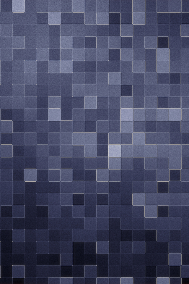 Pixel Blue Grey Background iPhone Retina Wallpaper X