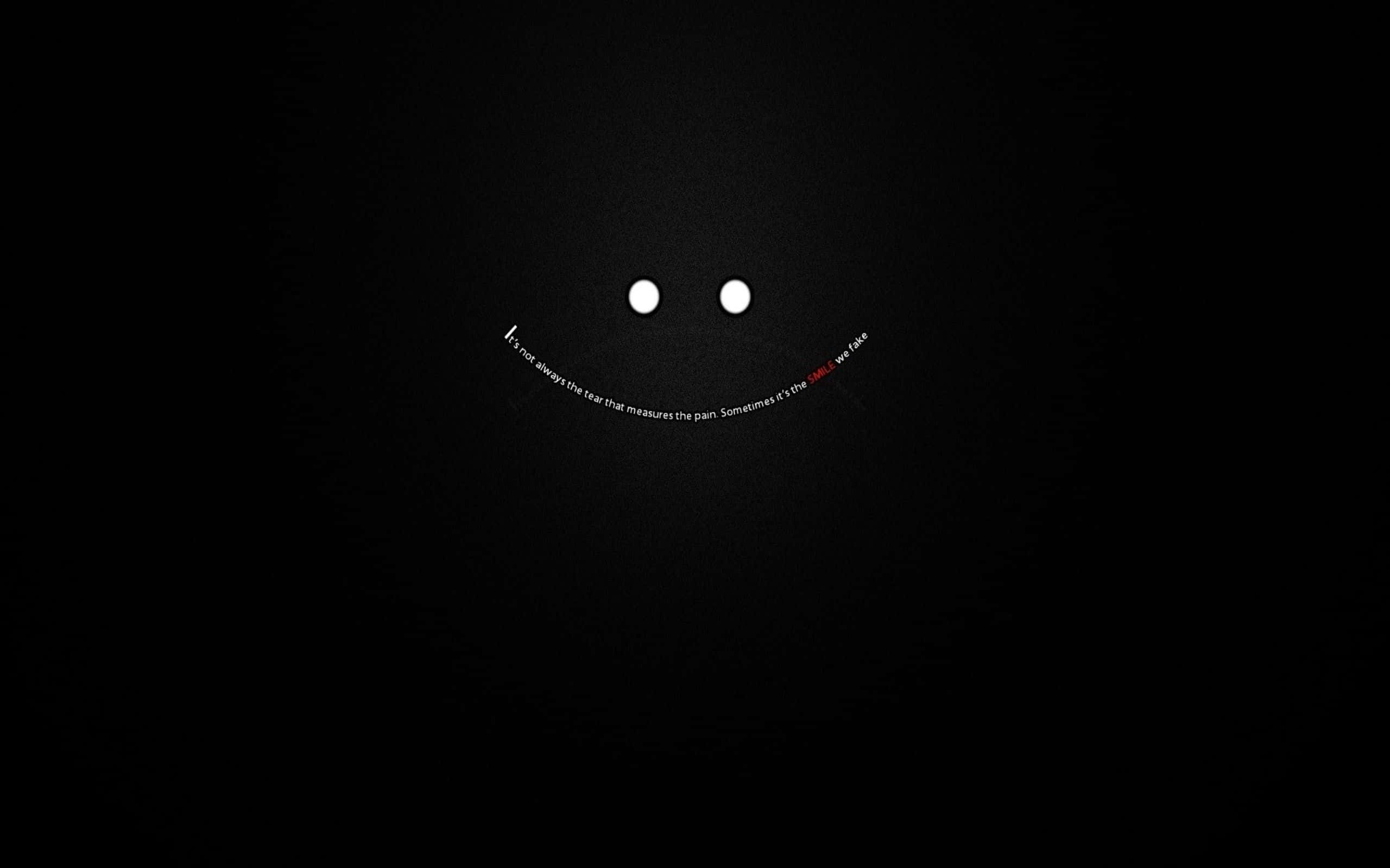 Pitch Black Background Wallpaper
