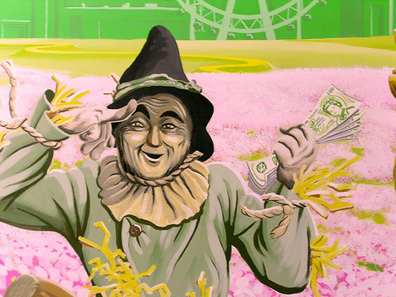 Wizard Of Oz Mural