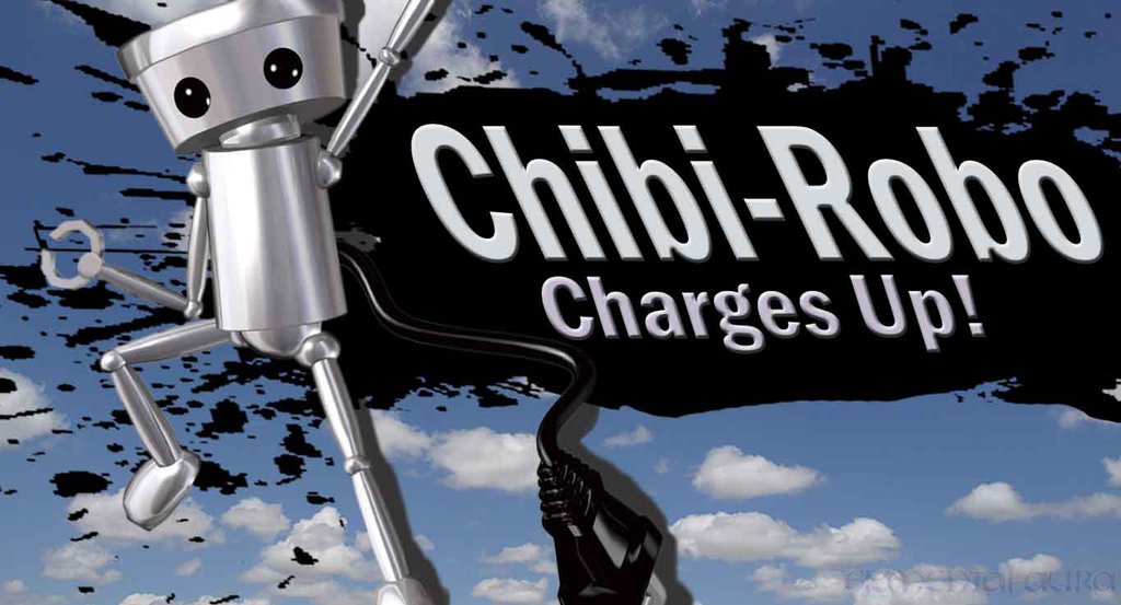 Chibi Robo for SSB4 by Elemental Aura