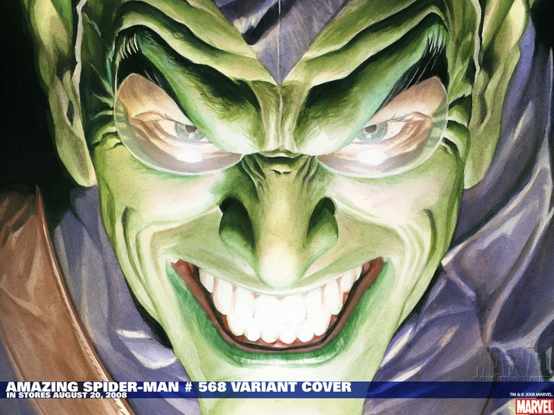 Description Evil Green Goblin Wallpaper