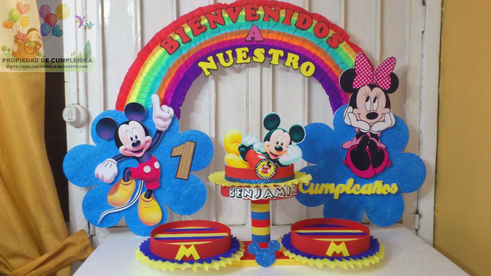 Decoraciones Infantiles Minnie Y Mickey