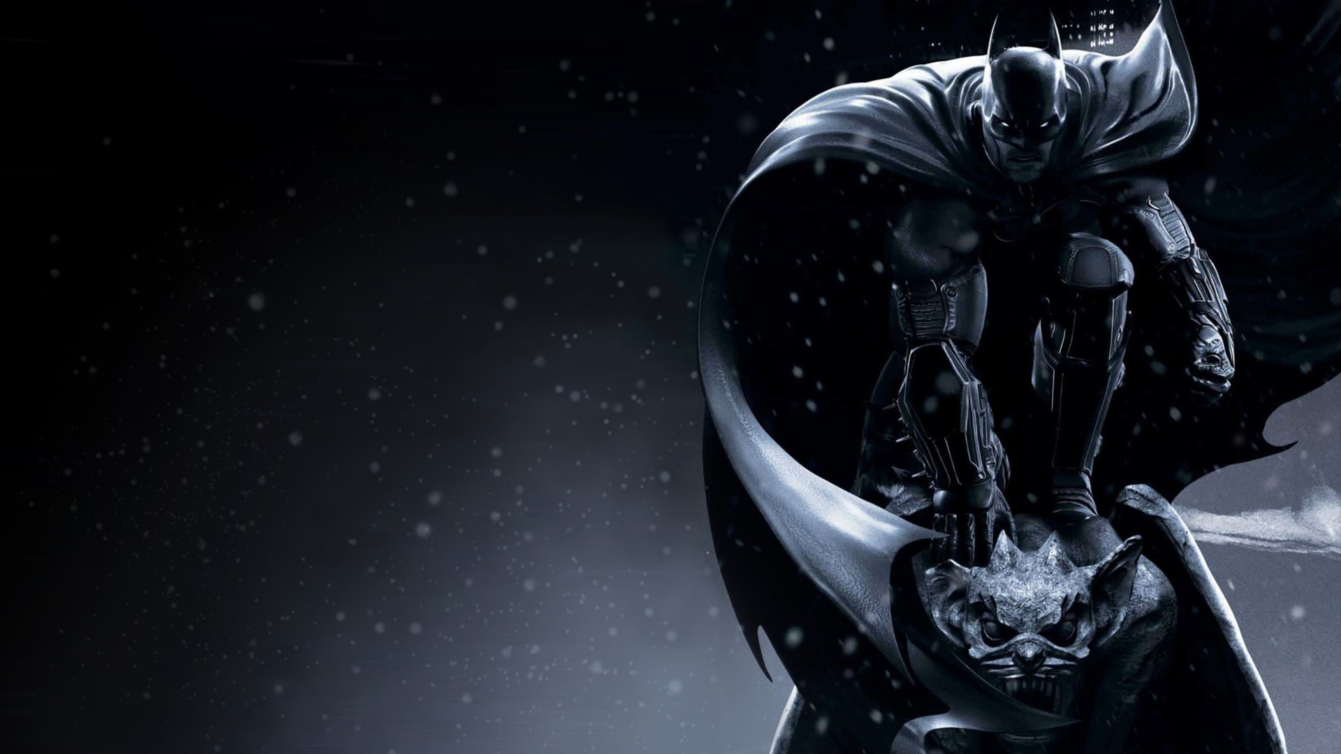Batman in the Snow: A Dark Knight HD Wallpaper