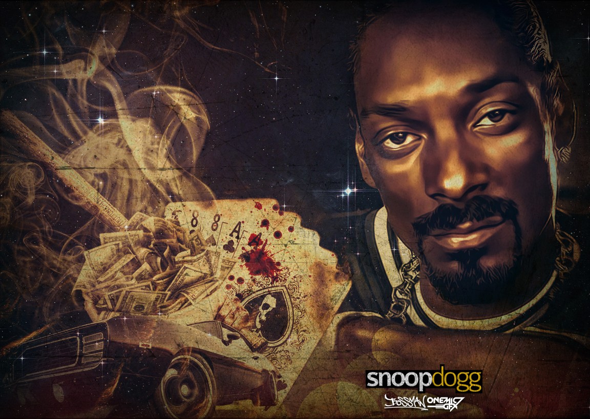Snoop Dogg Poker Cards Rap Wallpapers