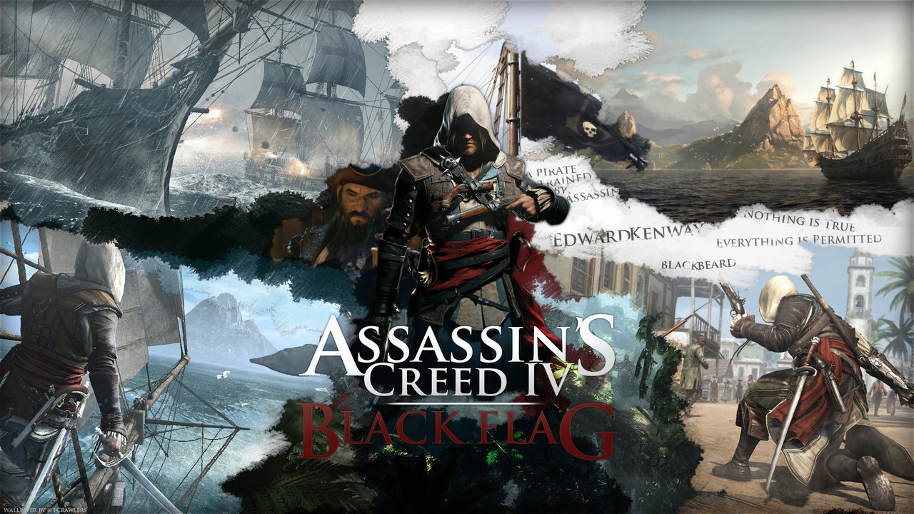 Assassin S Creed Iv Black Flag Wallpaper By Skycrawlers