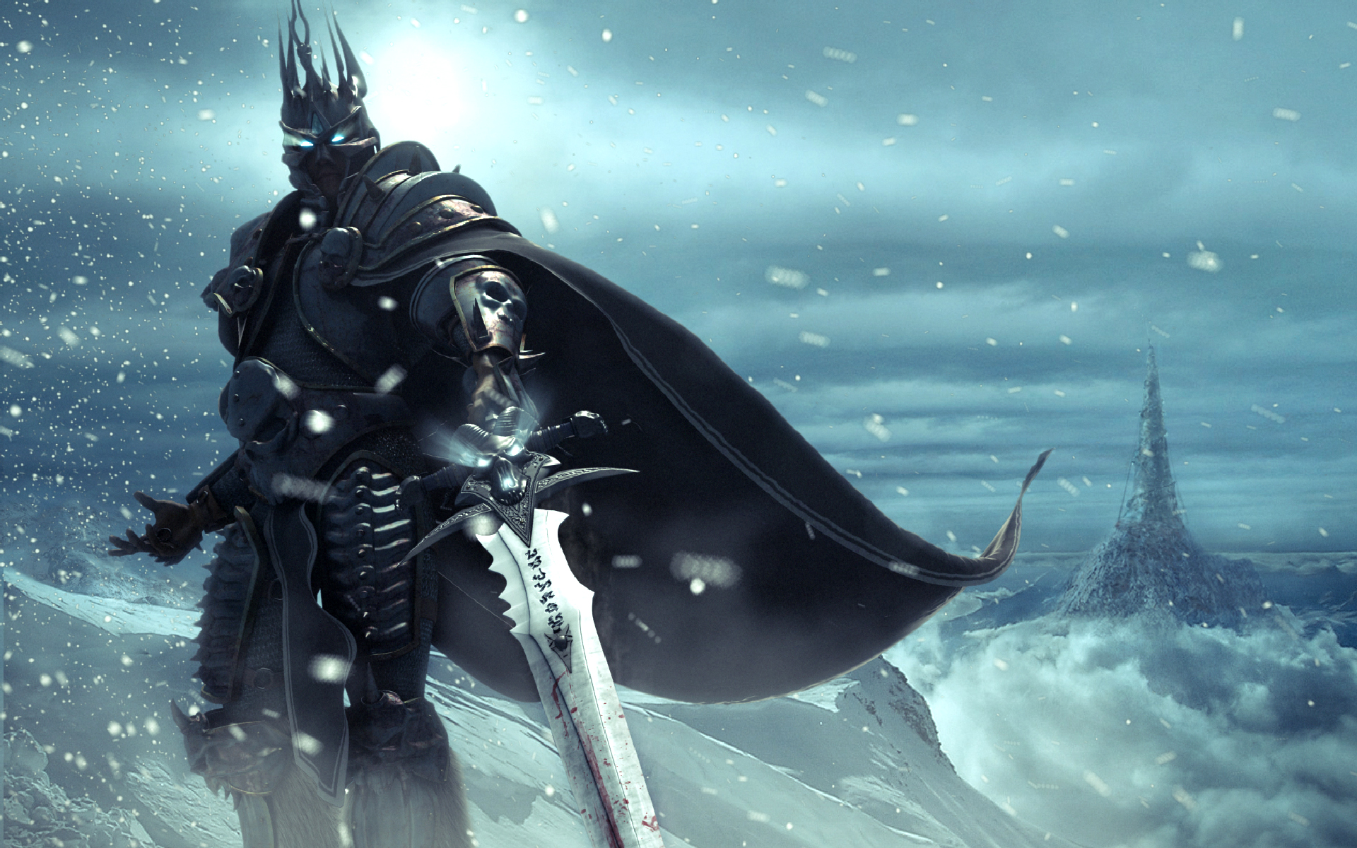 Video Game Warcraft Lich King Death Knight Arthas Wallpaper