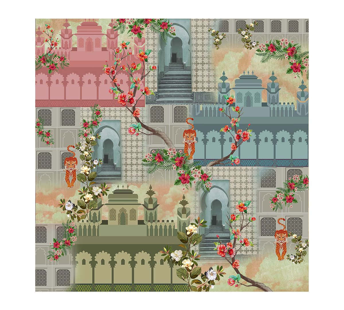 Enigmatic Display Of Timid Architecture Wallpaper