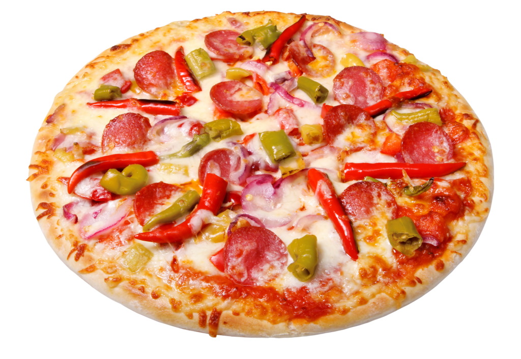 Alpha Coders Food Pizza Wallpaper