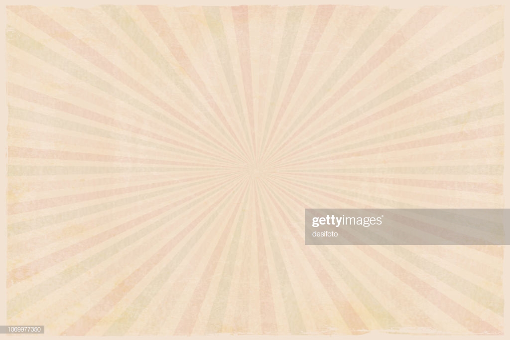 Multi Coloured Pale Yellowish Sunburst Vector Background Stock