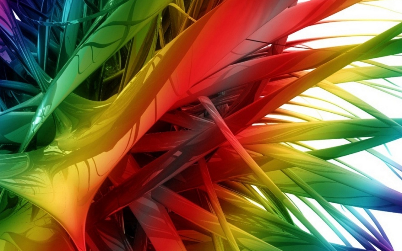 3d Full Color Splash Abstract HD Wallpaper Widescreen High Quality