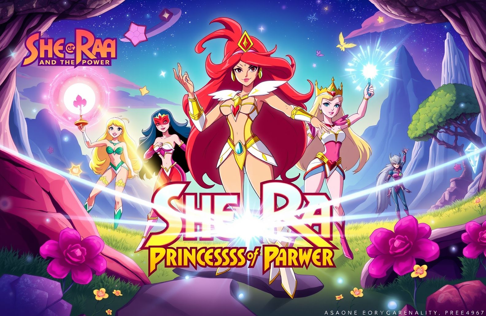 She Ra And The Princesses Of Power Wallpaper
