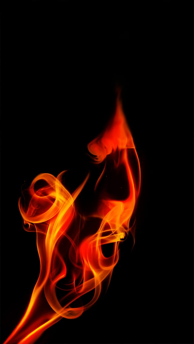 Fire Flame iPhone wallpaper